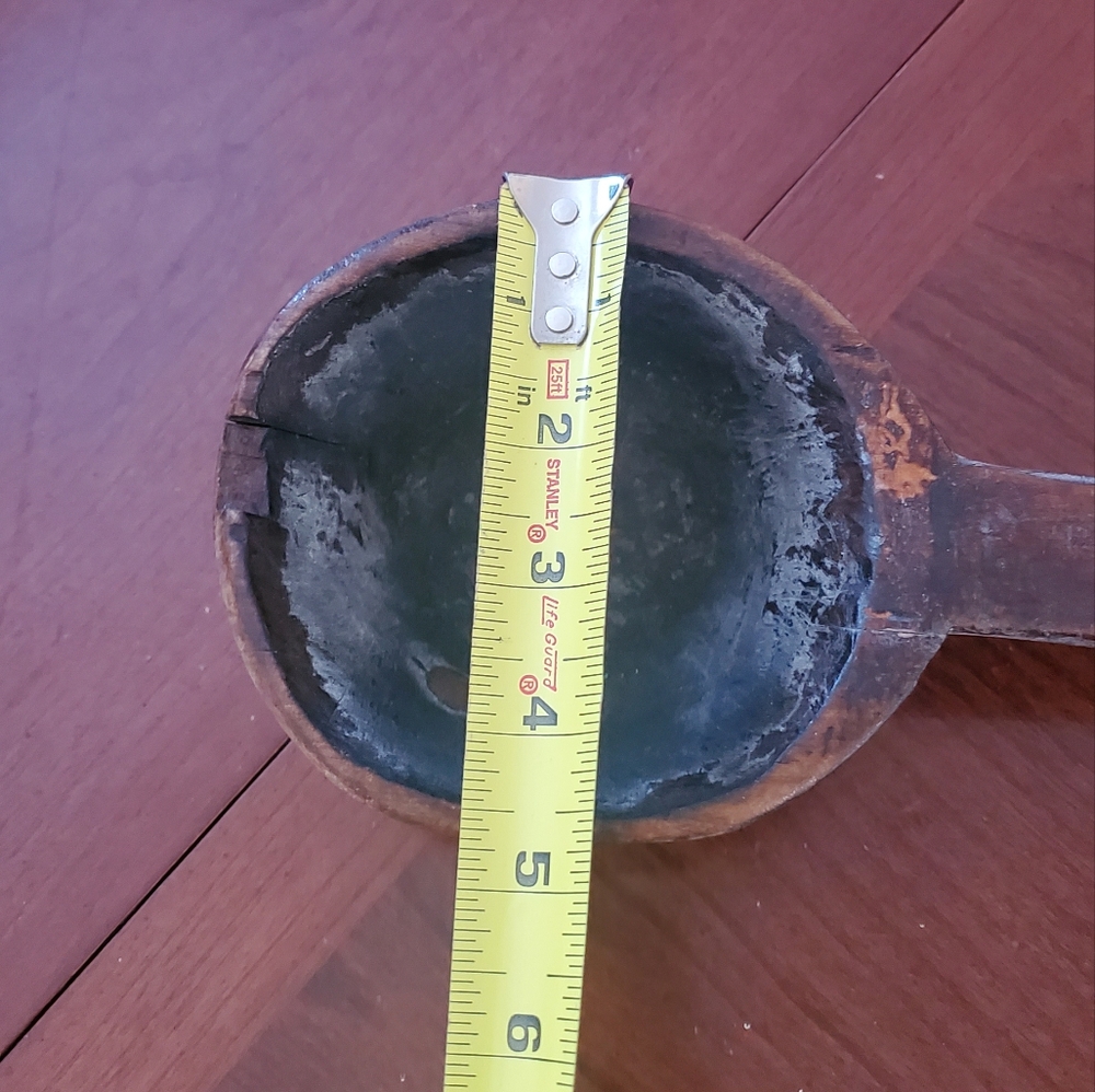 Antique wooden spoon